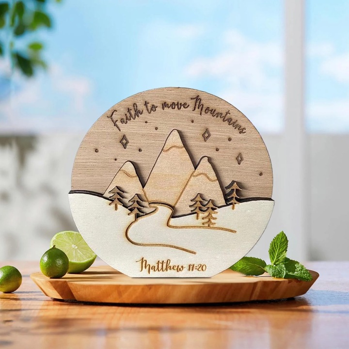 Персонализиран коледен глобус, Hike More Worry Less, за любителите на пешеходния туризъм, 2,75"x0,125", многоцветен цвят