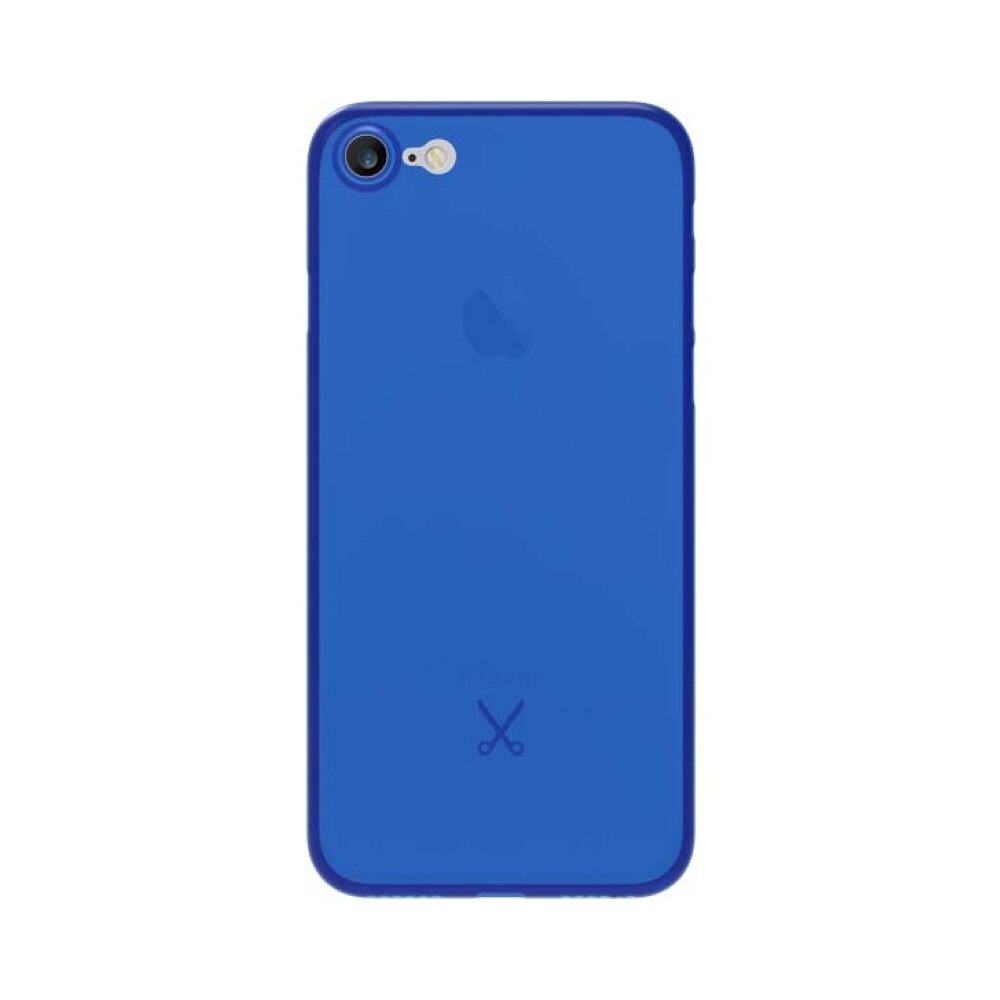 Husa de protectie Philo ULTRASLIM pentru iPhone 7, Silicon, Albastra
