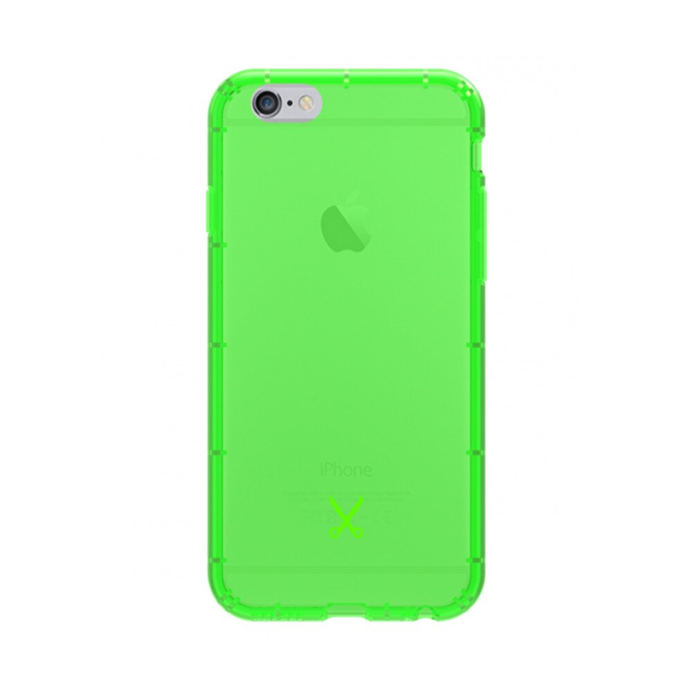 Husa de protectie Philo AIRSHOCK pentru iPhone 6/6S, Silicon, Verde