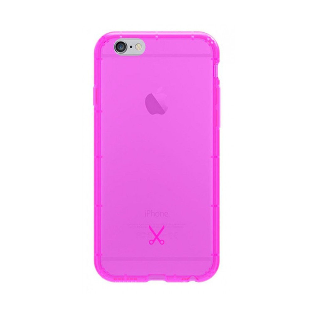 Husa de protectie Philo AIRSHOCK pentru iPhone 6/6S, Silicon, Roz