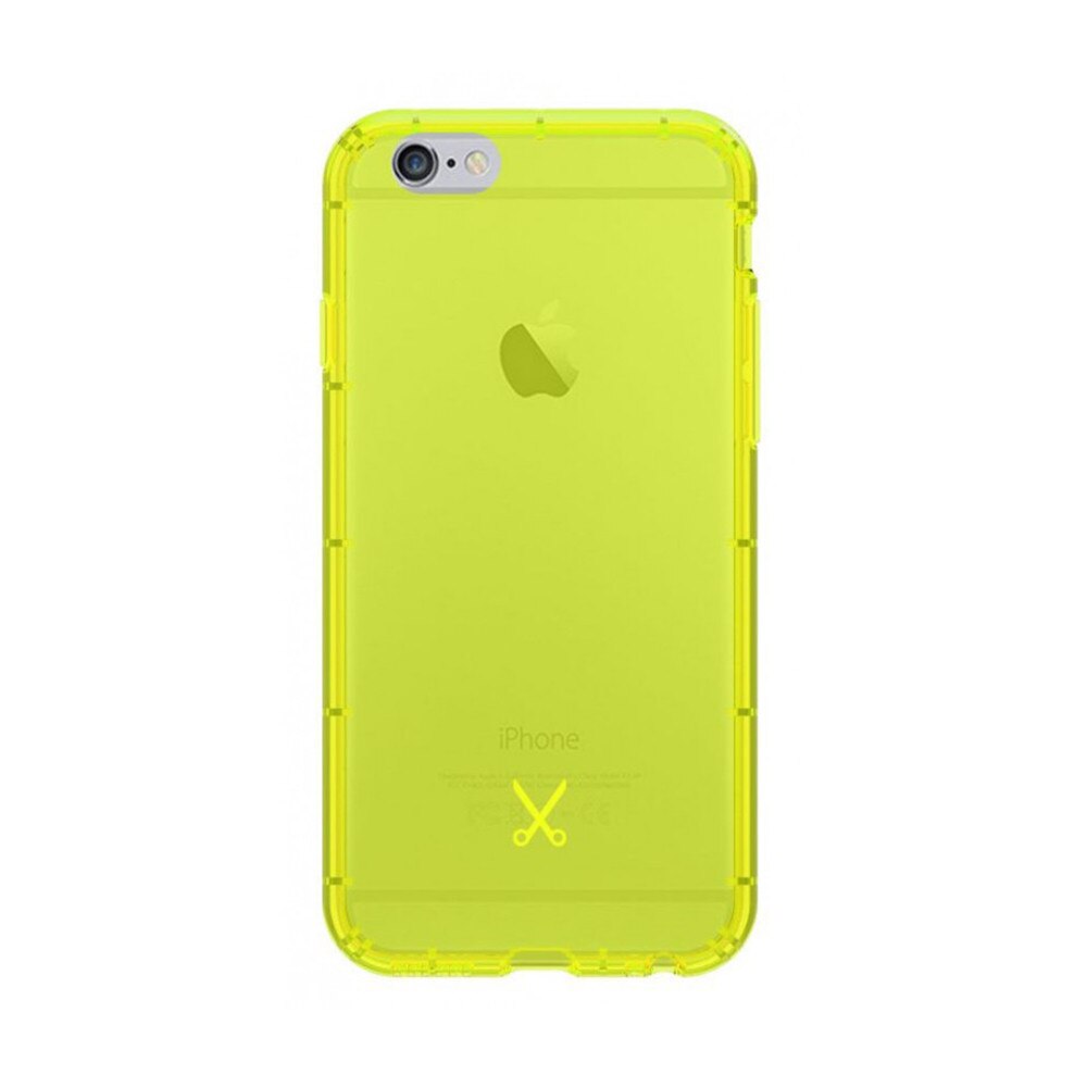 Husa de protectie Philo AIRSHOCK pentru iPhone 6/6S, Silicon, Galben