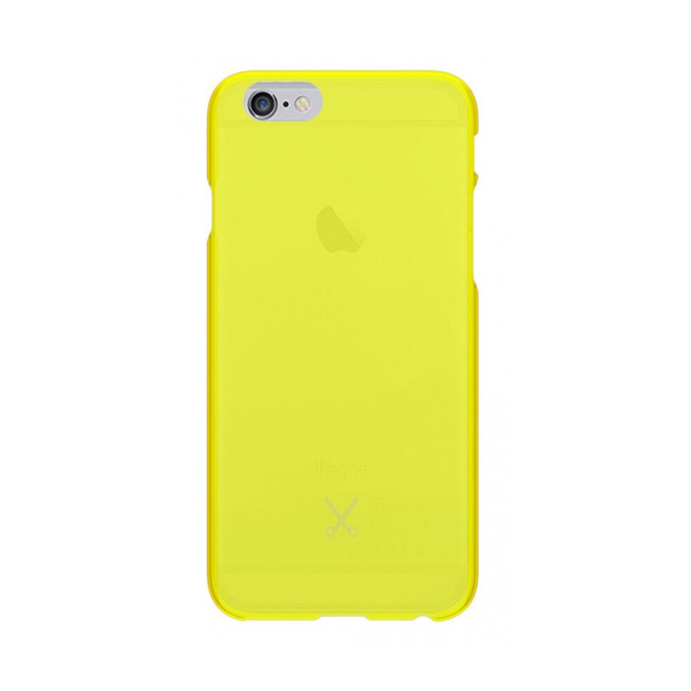 Husa de protectie Philo SNAP CASE pentru iPhone 6/6S, Silicon, Galben