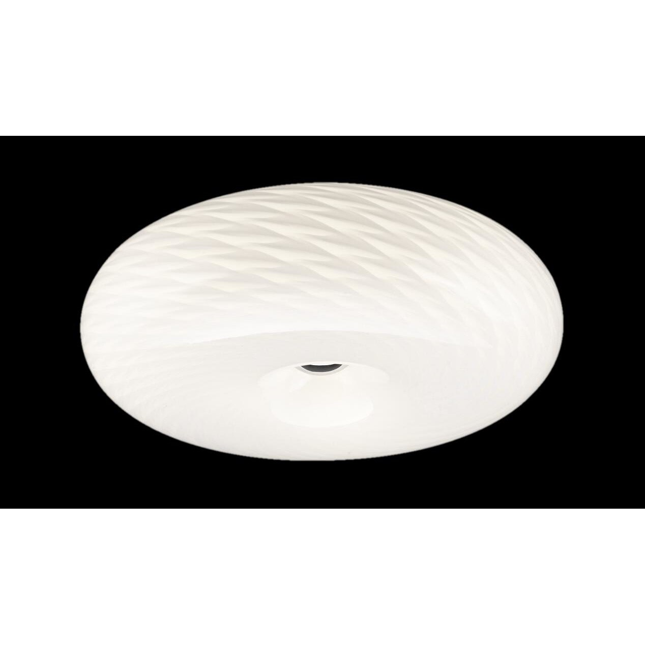 Lustra Opal Deluxe W48 Lampex, E27, 3x40W, Alb