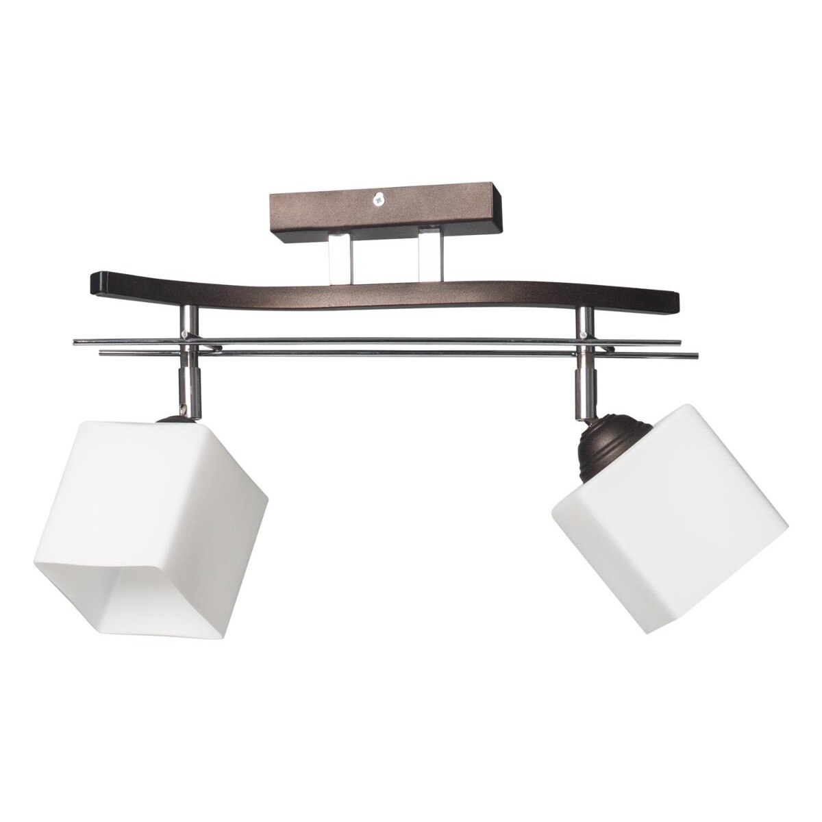 Lustra Luisa 2 Lampex, Maro/Alb, 2 x 60 W