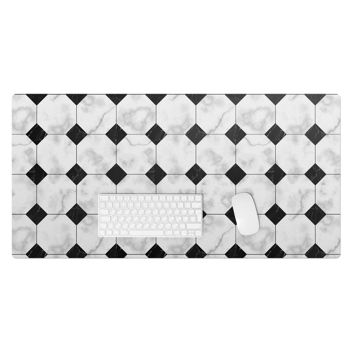 Mapa de birou, Wallfluent, Model geometric de placi, Multicolor, 100x50 cm, 010250300020100033460