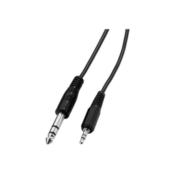 Cablu stereo JACK (3,5MM) - JACK (6,3MM) 2m Cablu stereo JACK (3,5MM) - JACK (6,3MM) 2m