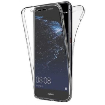 Husa 360 (fata + spate) silicon Huawei Mate 20 Lite, transparent Husa 360 (fata + spate) silicon Huawei Mate 20 Lite, transparent