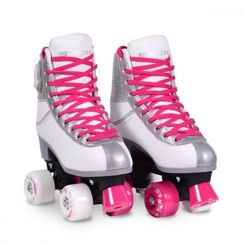 Patine cu rotile si lumini pentru fetite Amar L 36-37 Patine cu rotile si lumini pentru fetite Amar L 36-37