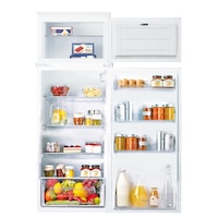 Frigider incorporabil cu 2 usi Candy CFBD 2450/2E, 222 l, Clasa A+, H 144.4 cm, Alb