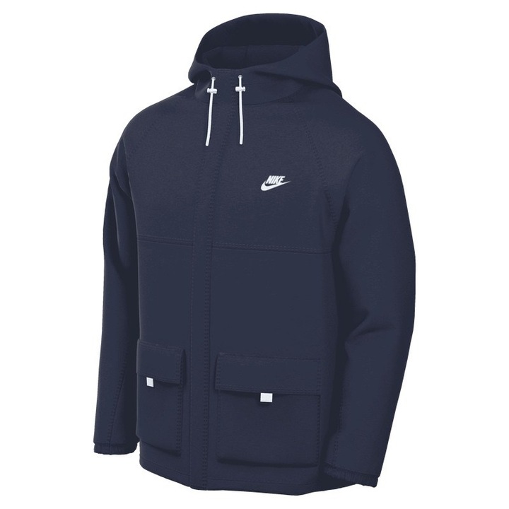 Jacheta Nike pentru Barbati, m nk club bowline jacket, FN3108-410, Albastru, Albastru