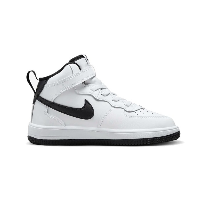 Pantofi sport Nike pentru Fete, force 1 mid easyon se 1 bp, FQ7104-100, Alb, Alb