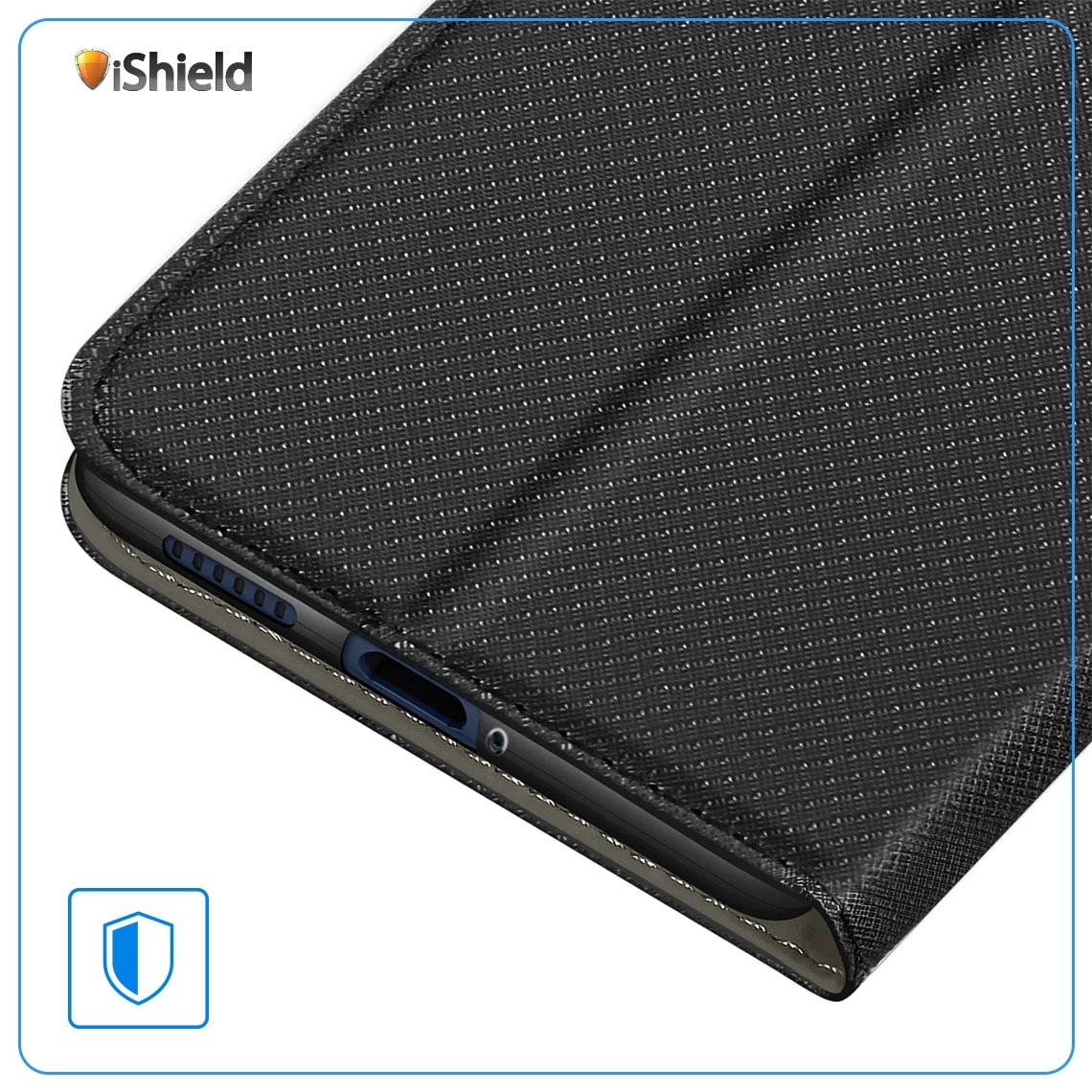 Husa pentru Samsung A16 (A166), Smart Flip, tip carte cu inchidere magnetica, Buzunar Carduri, functie Stand de vizualizare, Eco-Leather + Silicon, Neagra