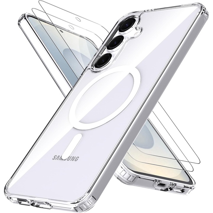 Husă pentru Samsung Galaxy S25 Plus, BestCase, Silicon, anti-shock, transparent, 1.5mm