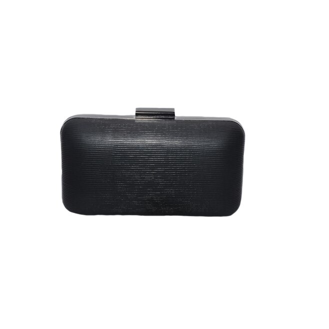 Poseta vintage cu strasuri in fata, D&J Exclusive, neagra