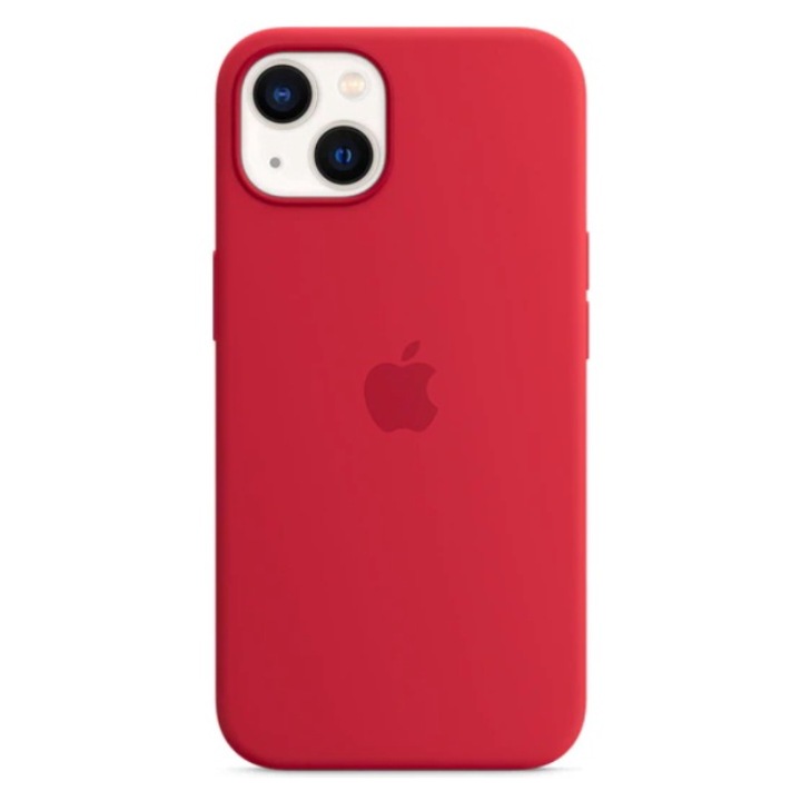 Husa de protectie Silicone Case with MagSafe pentru iPhone 13, RED
