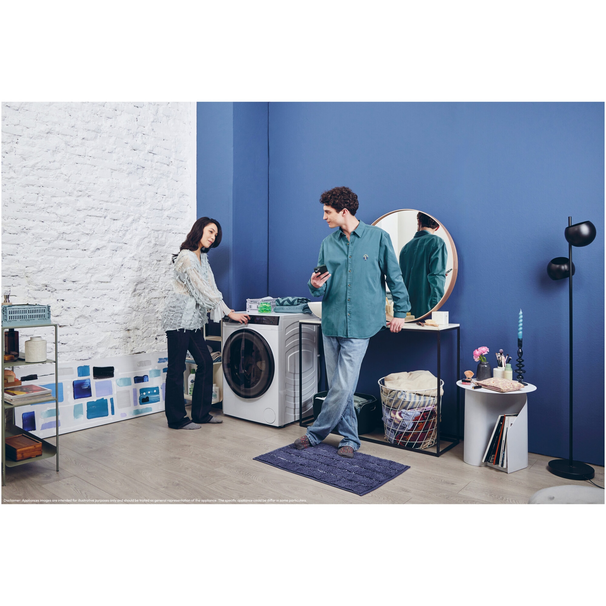 Masina de spalat rufe Candy Pro Wash 700 BS 410B10-S, 10 kg, 1400 RPM, Motor Inverter, 16programe, Display LCD Digital, Pro Active Eco Wash, Steam, Clasa A, Alb
