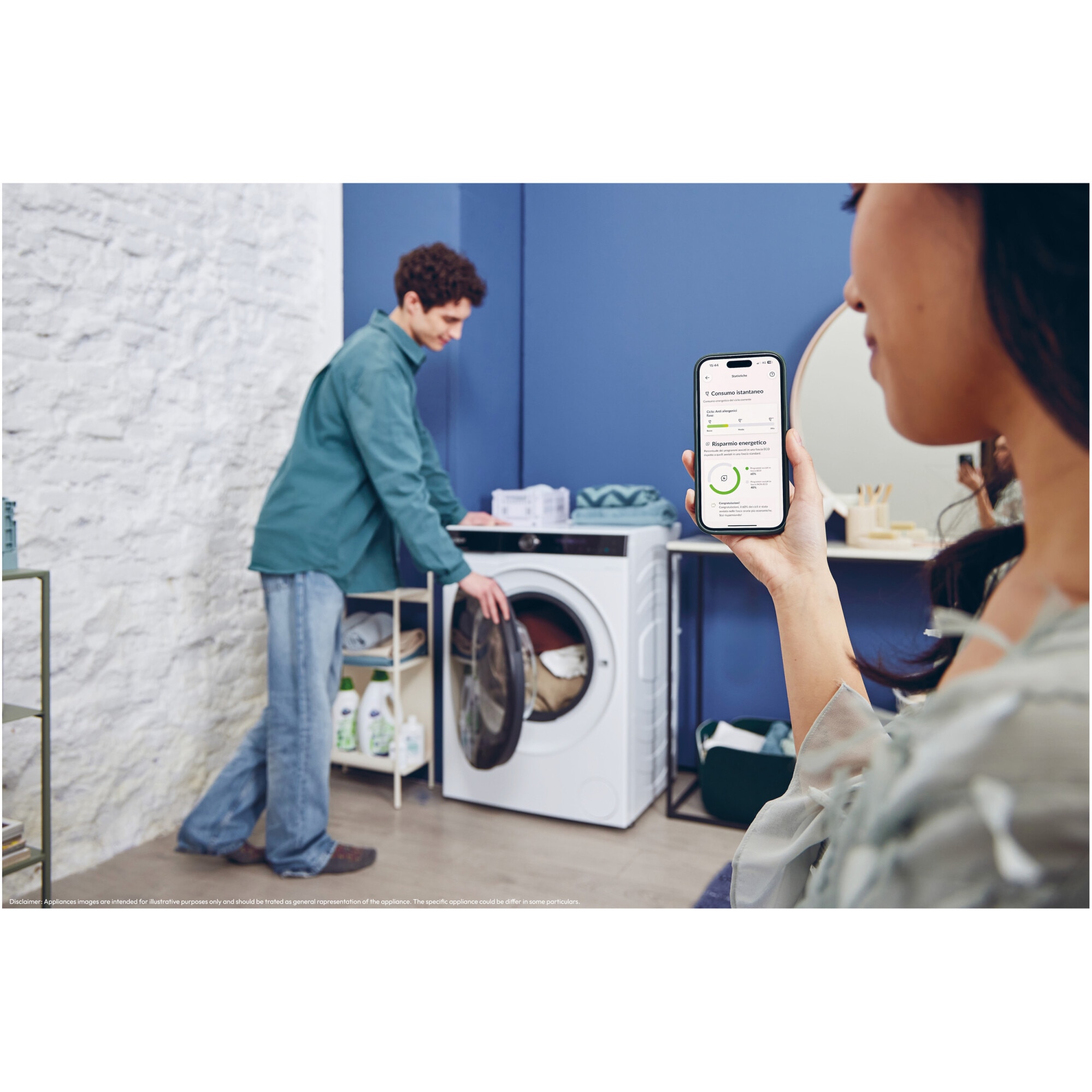 Masina de spalat rufe Candy Pro Wash 700 BS 410B10-S, 10 kg, 1400 RPM, Motor Inverter, 16programe, Display LCD Digital, Pro Active Eco Wash, Steam, Clasa A, Alb