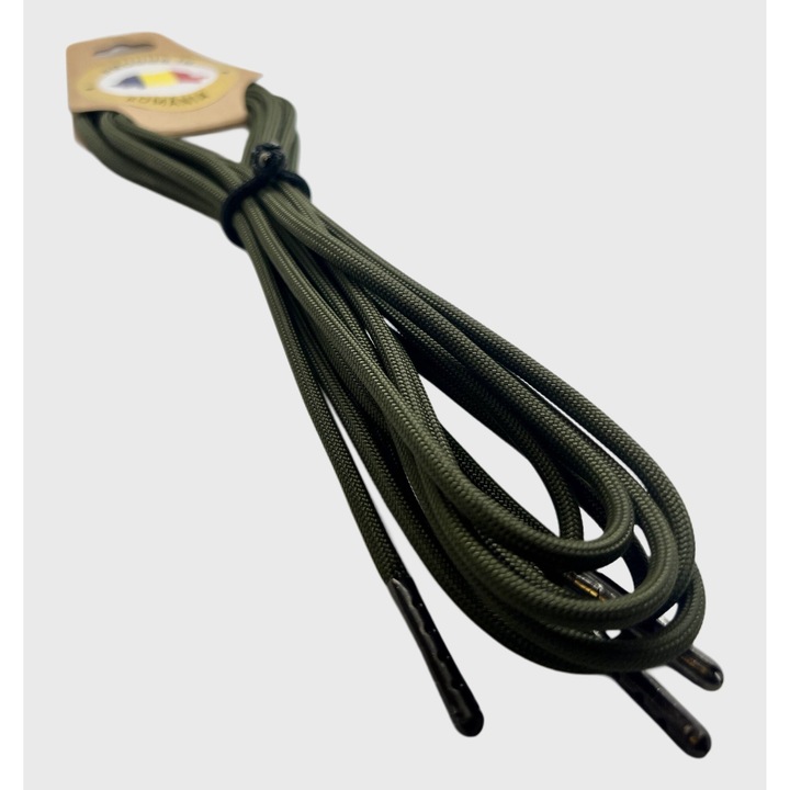 Sireturi Incaltaminte, Paracord 550, 4MM, 140 CM, Trekker, Olive
