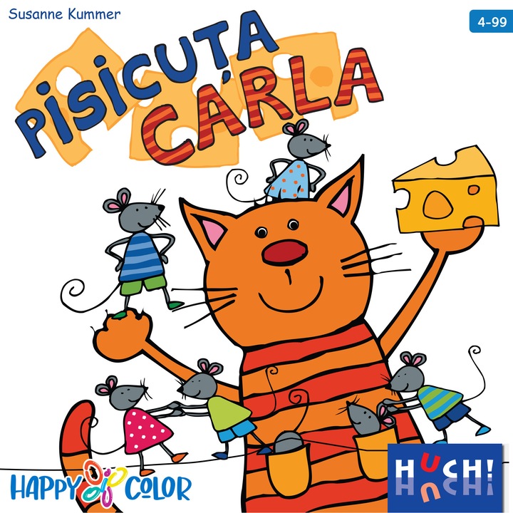 Joc de familie PISICUTA CARLA, Huch and friends, 4-5 ani
