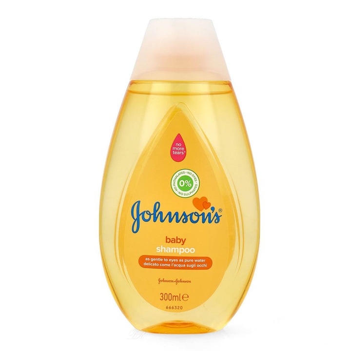 Pachet 3 X Sampon Johnsons Baby 300ml