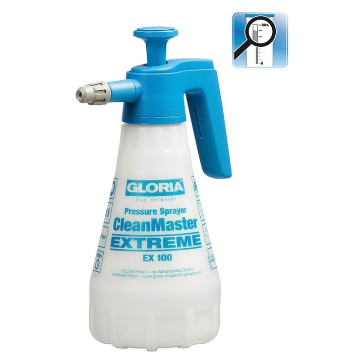 Pompa de stropit manuala Gloria Garten CleanMaster Extreme EX100, 1L