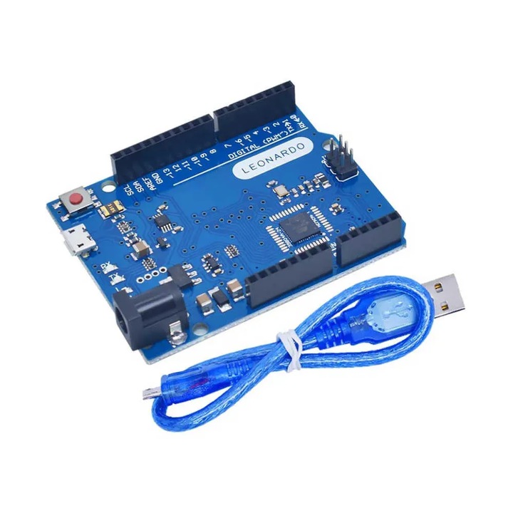 Arduino modell Leonardo R3 tábla USB-kábellel