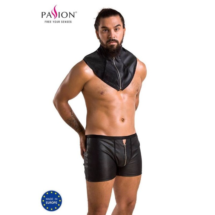 Férfi fehérnemű szett, PASSION MEN, 051, Edward, S/M, Fekete