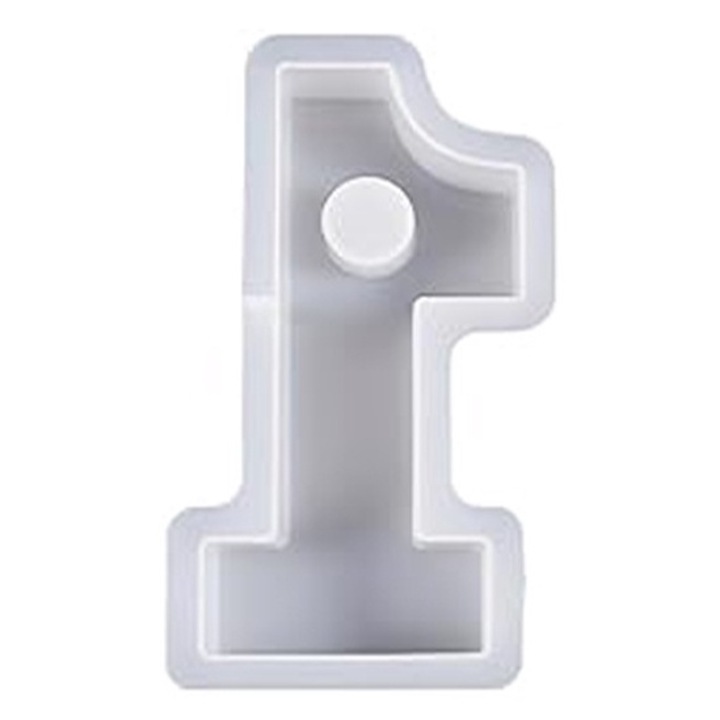 Силиконова форма номер 1, свещник, за епоксидна смола, декорация за дома