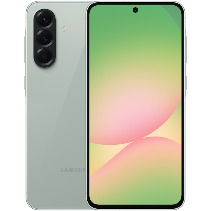 Смартфон Samsung Galaxy A56, 8GB RAM, 128GB, 5G, Awesome Olive