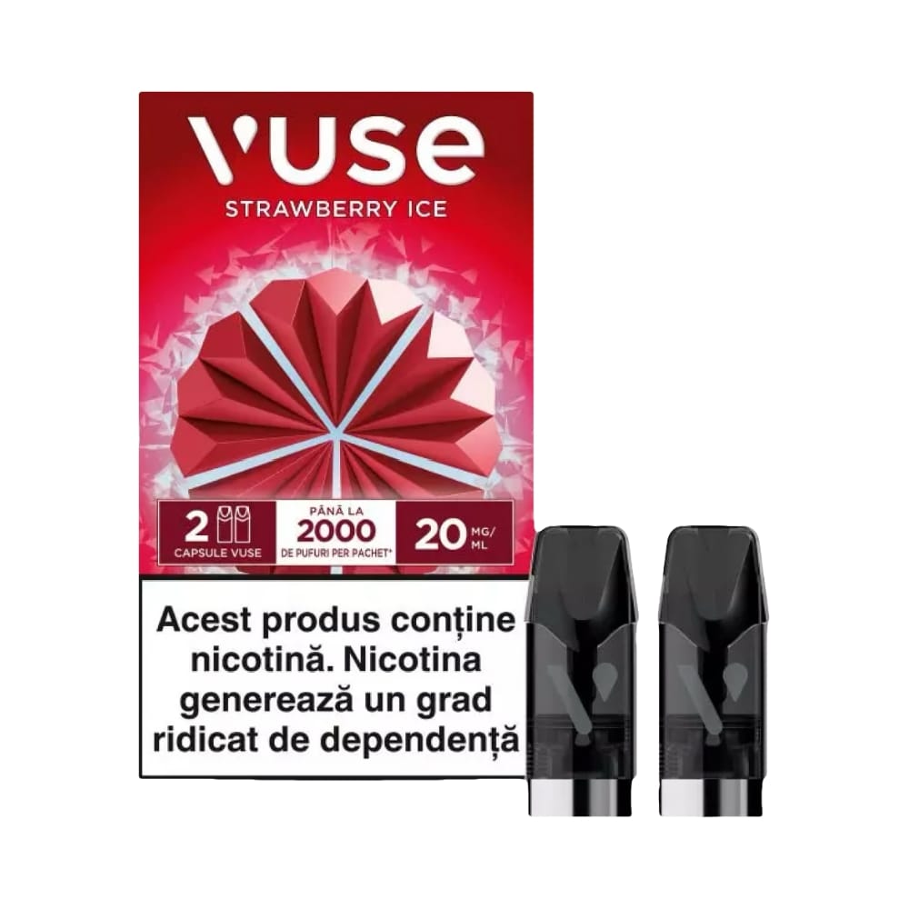 Cartus Vuse - Strawberry Ice 20mg [2 Bucati]