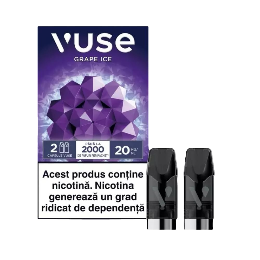 Cartus Vuse - Grape Ice 20mg [2 Bucati]