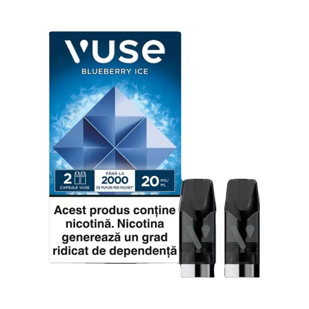 Cartus Vuse - Blueberry Ice 20mg [2 Bucati]