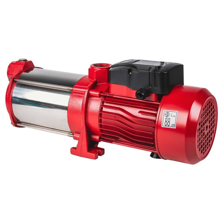 Хоризонтална многостъпална помпа 5T, 1kW, 1" мощност, 90L/min, 58m