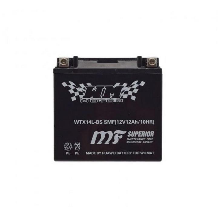 Baterie moto YTX14L-BS 12v12ah, WM