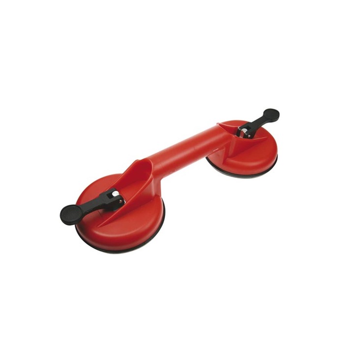 Ventuza dubla Toolland HSC2, 75 kg, portocaliu