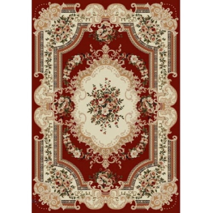 Covor Clasic, Lotos 503-220, 60x110 cm, Grena