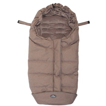 Sac de dormit pentru carucior BO Jungle Taupe cu interior fleece Sac de dormit pentru carucior BO Jungle Taupe cu interior fleece