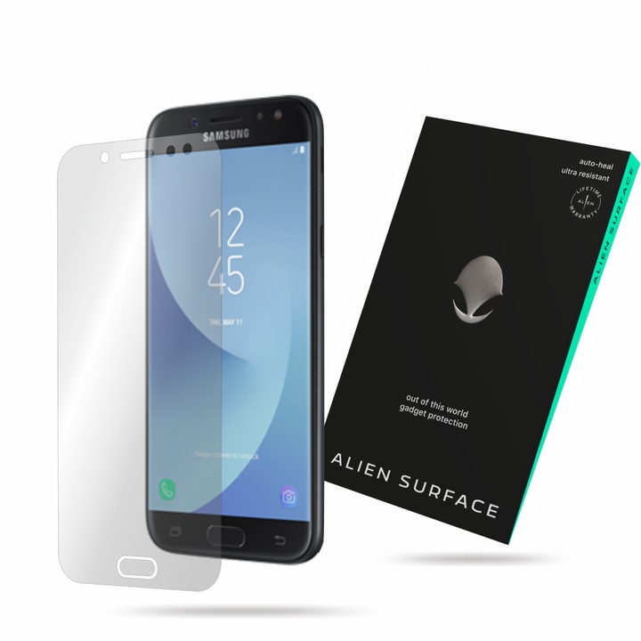 Folie protectie, compatibil cu Samsung Galaxy J7 (2017), ecran, Alien Surface