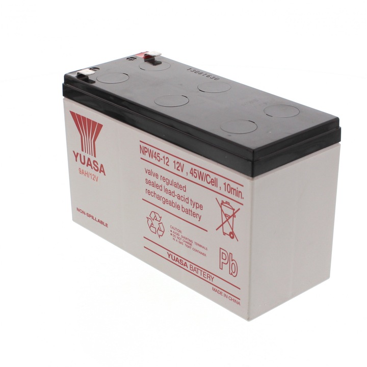 Yuasa, Оловно-киселинна батерия 12V 9AH