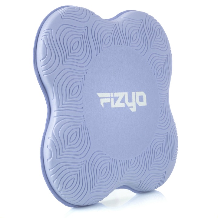 Fizyo Yoga térdvédők FFIYP-2020C, 20 x 20 x 2 cm, 2 db-os készlet, Párnázás, Térd- és könyökvédő, Jóga, Pilates, Fitness, 90g, Kék