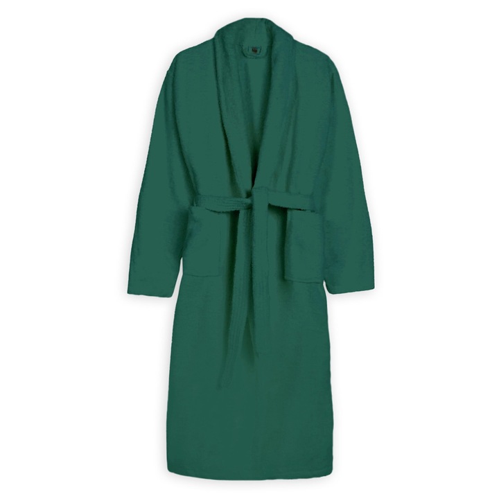 Halat de baie si SPA Hotel cu guler Kimono 100% Bumbac, unisex, gr./mp