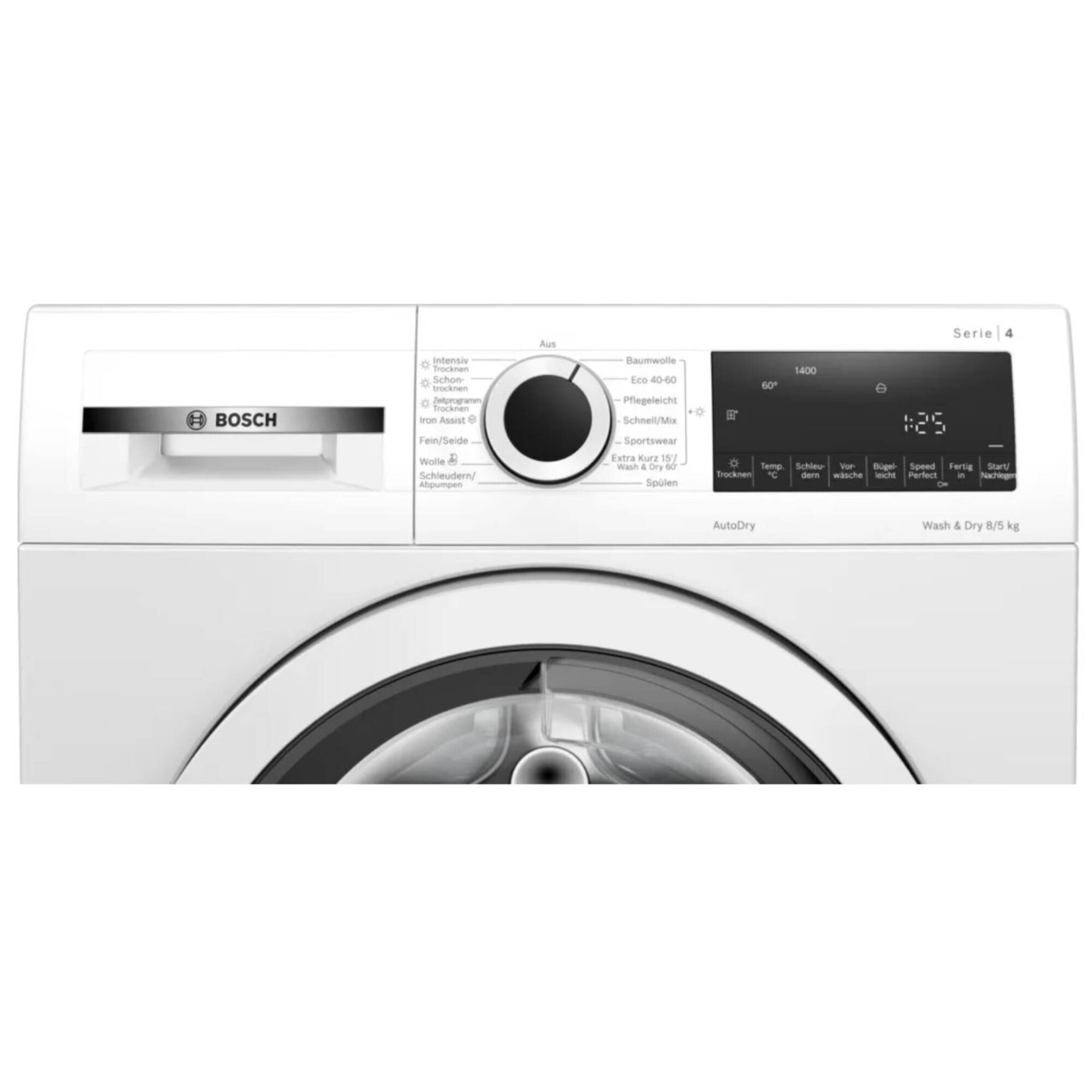 Masina de spalat cu uscator Bosch WNA13470, 8/5 kg 1400 rpm