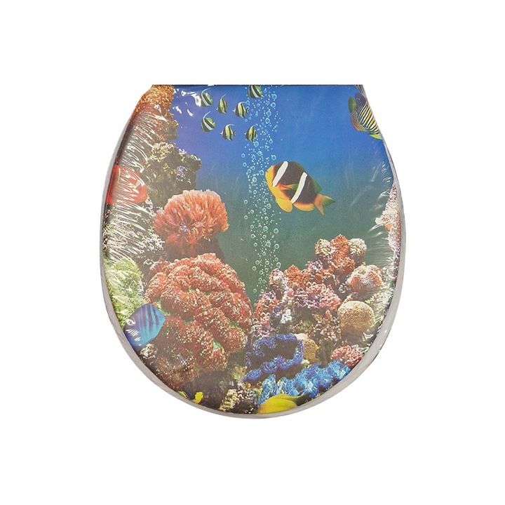 WC-ülőke szivaccsal, Acvatic, KY7115147, 400 x 360 mm