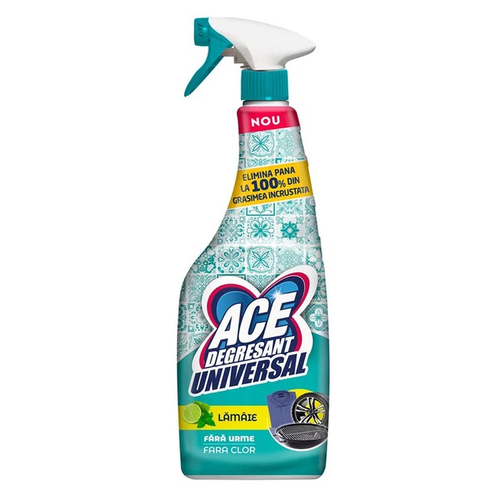 Pachet 3 X Solutie Spray Degresant Universal Ace Lamaie 550ml