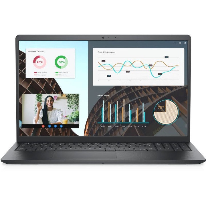 Dell Vostro 3530 Carbon Black, 253615, Notebook