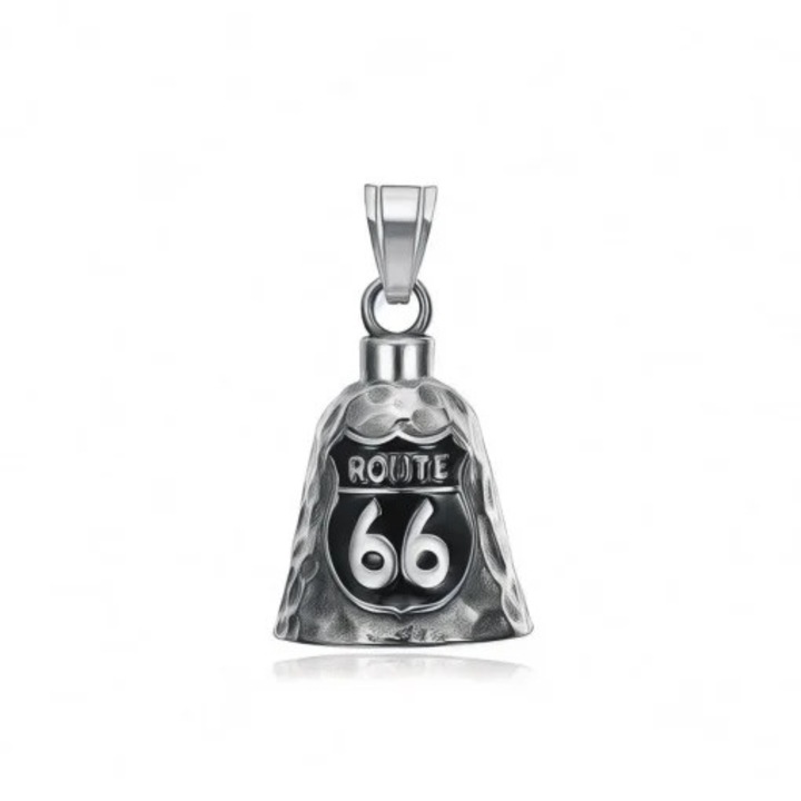 Őrharang / Szerencseharang / Motorkerékpár talizmán - 66-os út