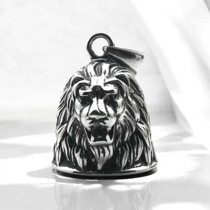 Őrharang / Szerencseharang / Moto talizmán - Oroszlán