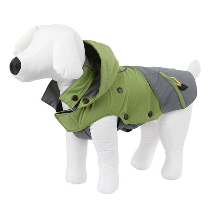 Haina pentru caini Kerbl Vancouver, Verde/Gri, 40cm