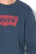 Levi's, Суитшърт с лого, Петрол, XL