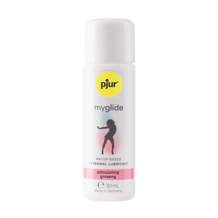 Pjur MyGlide vízbázisú síkosító ginzenggel és melegítő hatással, 30 ml